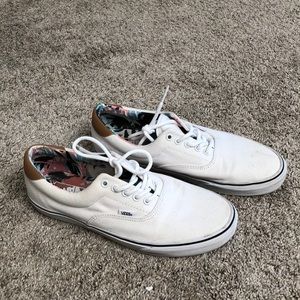 White Canvas Vans